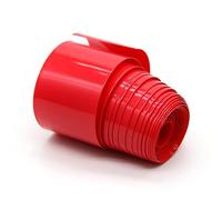 Guaina per cavi termoretraibile Guaina termorestringente elettrica rossa da 10 metri, larghezza 29,5 mm ~ 280, guaina for fili, industriale in PVC 18650, 1 pezz0(103mm)