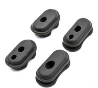 Guaina per cavo in gomma siliconica per Xiaomi M365 1S Essential Pro Scooter elettrico protezione passacavo flessibile resistente all'usura grigio rosso blu confezione da 4 raccordi fissi (grigio)