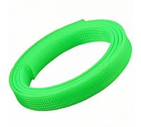 Guaina per fili ad alta densità, guaina espandibile intrecciata in PET (verde, 40 mm)