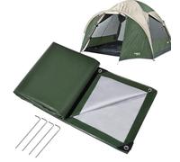Guaina per pavimento da campeggio, telo isolante, base da viaggio, coperta leggera per avventura, strato di base per spiaggia, caravan, rifugiati escursionistici, gite nel bagagliaio 'auto, punti