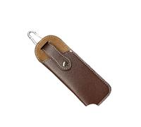 Guaina portatile in pelle per tasche della cintura Supporto pieghevole Draw Carriers per campeggio Outdoor Torcia Cintura Loop