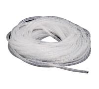 guaina protettiva a spirale, 1 metro ID da 4 mm a 30 Guaina avvolgente for cavi Computer Line Organizer Copertura for tubi avvolgenti(White,8mm inside diameter)