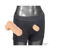 Guaina realistica estensore fallico allungamento per pene dildo cavo indossabile