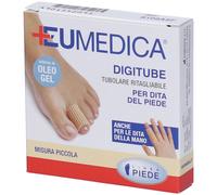 Silopad Digitube Guaina Rivestita In Oleogel 7 Cm Taglia S Ritagliabile Per Dita e Piede