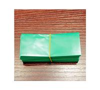 Guaina termorestringente, 100 pz/lotto 21700 batteria al litio PVC termoretraibile manicotto pacchetto pellicola termoretraibile,(Green)
