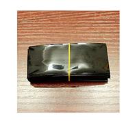 Guaina termorestringente, 100 pz/lotto 21700 batteria al litio PVC termoretraibile manicotto pacchetto pellicola termoretraibile,(Black)
