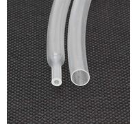 Guaina termorestringente, 2M, doppia parete 1,6/2,4/3,2/4,8/6,4/7,9/9,5/12,7 mm, colla spessa, 3:1, pellicola rivestita di adesivo(Clear,12.7mm x 1meters)