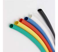 Guaina termorestringente, 2M Doppia parete 1,6/2,4/3,2/4,8/6,4/7,9/9,5 mm, colla spessa, rapporto 3:1, termoretraibile, guaina rivestita con adesivo for tubi(Red,12.7MM x2meters)