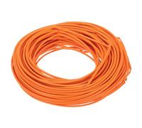Guaina termorestringente, diametro interno 1/24", lunghezza 75,9 m, rapporto 2:1, poliolefina, guaina termorestringente per isolamento dei cavi elettrici, gestione dei cavi, nero