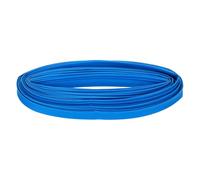 Guaina termorestringente, diametro interno 1/24", lunghezza 75,9 m, rapporto 2:1, poliolefina, guaina termorestringente per isolamento dei cavi elettrici, gestione dei cavi, nero