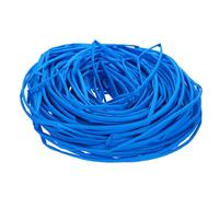 Guaina termorestringente, diametro interno 1/24", lunghezza 75,9 m, rapporto 2:1, poliolefina, guaina termorestringente per isolamento dei cavi elettrici, gestione dei cavi, nero