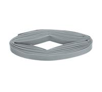 Guaina termorestringente, diametro interno 1/24", lunghezza 75,9 m, rapporto 2:1, poliolefina, guaina termorestringente per isolamento dei cavi elettrici, gestione dei cavi, nero