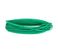 Guaina termorestringente, diametro interno 1/24", lunghezza 75,9 m, rapporto 2:1, poliolefina, guaina termorestringente per isolamento dei cavi elettrici, gestione dei cavi, nero