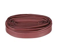 Guaina termorestringente, diametro interno 1/24", lunghezza 75,9 m, rapporto 2:1, poliolefina, guaina termorestringente per isolamento dei cavi elettrici, gestione dei cavi, nero
