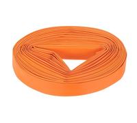 Guaina termorestringente, diametro interno 1/24", lunghezza 75,9 m, rapporto 2:1, poliolefina, guaina termorestringente per isolamento dei cavi elettrici, gestione dei cavi, nero