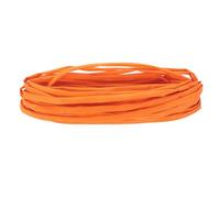 Guaina termorestringente, diametro interno 1/24", lunghezza 75,9 m, rapporto 2:1, poliolefina, guaina termorestringente per isolamento dei cavi elettrici, gestione dei cavi, nero