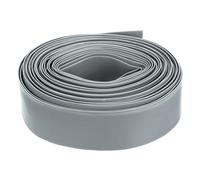 Guaina termorestringente, diametro interno 1/24", lunghezza 75,9 m, rapporto 2:1, poliolefina, guaina termorestringente per isolamento dei cavi elettrici, gestione dei cavi, nero