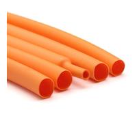 Guaina termorestringente in PE Rapporto di restringimento 2:1 for incapsulamento di componenti 3 mm multicolore(Orange)