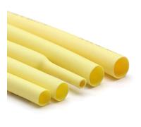 Guaina termorestringente in PE Rapporto di restringimento 2:1 for incapsulamento di componenti 3 mm multicolore(Yellow)