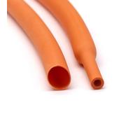 Guaina termorestringente in PE | Riparazione filo multicolore da 1 m 30 mm: giunto di saldatura, cavo, isolamento(Oranje)