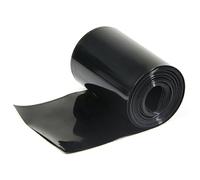 Guaina termorestringente in PVC, Guaina termorestringente in PVC nera da 1 metro di larghezza 188-258 mm for incapsulamento dei componenti(Width:258mm)