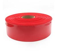Guaina termorestringente isolante, Tubo termoretraibile in PVC 18650 larghezza 85 mm-350 mm(Red,90mm Width)