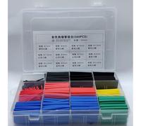 Guaina termorestringente, kit di isolamento a bassa tensione, gestione dei cavi elettrici, dimensioni assortite per elettronica (560 pezzi)
