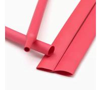 Guaina termorestringente rossa 2:1 diametro 0,6 mm-80 mm, guaina termorestringente di grado marino, guarnizione isolante for guaina termorestringente contro la corrosione dell'umidità e le perdite d'a