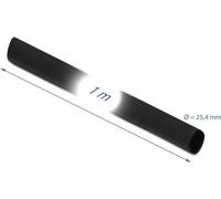Guaina termoretraibile Delock da 1 m x 25,4 mm con tasso di restringimento 4:1 nero NEW