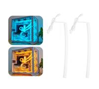 Guaina tubolare ARGB a 360 con luce panoramica a 5V e filtro in silicone a 3 PIN