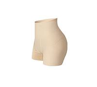 Guaine Contenitive Cosce Pancera Donna Slip Donna Pantaloni di plastica per Stampa a Caldo da Donna Pantaloni di Sollevamento del Culo a Vita Alta di Culotte Sottoveste Culotte Color Carne (A, L)