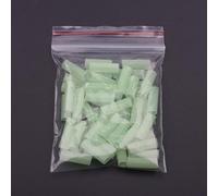 Guaine termorestringenti a base di EVA, per la produzione di impianti di pesca alla carpa, componenti CHOD Rig, copertura del gambo del gancio, strumenti di protezione delle tracce (luminoso, 50 pezzi