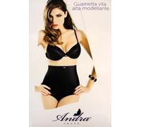 GUAINETTA DONNA MODELLANTE ANDRA SHAPE VITA ALTA CIPRIA NERO TG DA 2 A 5 - F52