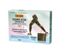 Guam Active Leggins Verde Tessuto Rimodellante Anticellulite, Taglia XS/S 38-40
