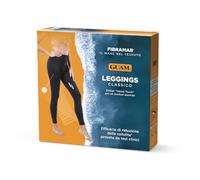 Guam Leggings Classico Fibramar Anticellulite Snellente Girovita Nero L/XL