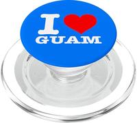 Guam - I Heart Guam - Io amo Guam PopSockets PopGrip per MagSafe
