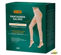 Guam Pantadren Salino 3 trattamenti completi con PantaGuam riutilizzabile + 3 confezioni di liquido attivatore Pantadren salino da 100 ml + pantalone protettivo effetto sauna