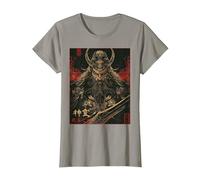 Guan Yu Mitologia Generale della divinità Cinese Maglietta, Donna, Ardesia, L