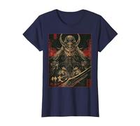 Guan Yu Mitologia Generale della divinità Cinese Maglietta, Donna, Navy, L