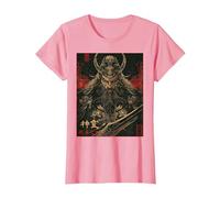 Guan Yu Mitologia Generale della divinità Cinese Maglietta, Donna, Rosa, L