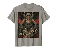 Guan Yu Mitologia Generale della divinità Cinese Maglietta, Uomo, Ardesia, S