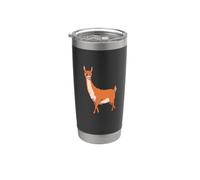 Guanaco Kawaii Bicchiere termico in acciaio inox doppia parete