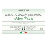 Guanciale ALOE VERA con Trattamento all'Essenza di Aloe Vera Dimensioni cm 50x80