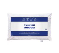 Guanciale Bassetti basso Cuscino made in italy puro cotone 500 grammi