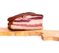 Guanciale Calabrese 400g - Prodotti Alimentari Italiani Di Calabria - Salumi Artigianali, Ideale Per Carbonara, DA AFFETTARE