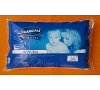 Guanciale Caleffi Cuscino in vera PIUMA D'oca Naturale Sterilizzata Anallergico