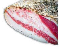 GUANCIALE di MAIALE STAGIONATO al PEPE Umbro Umbria GOTA BARBOZZO BARBOZZI 500gr