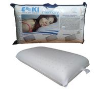 Guanciale memory alto standard cuscino per dormire antiacaro ENKI Altezza 17 cm.