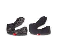 Bell Moto-10, guanciali 30 mm male Nero