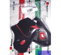 GUANCIALI Clima Comfort per NOLAN NCOM N104/EVO TAGLIA S-M-L 50mm Black STD M